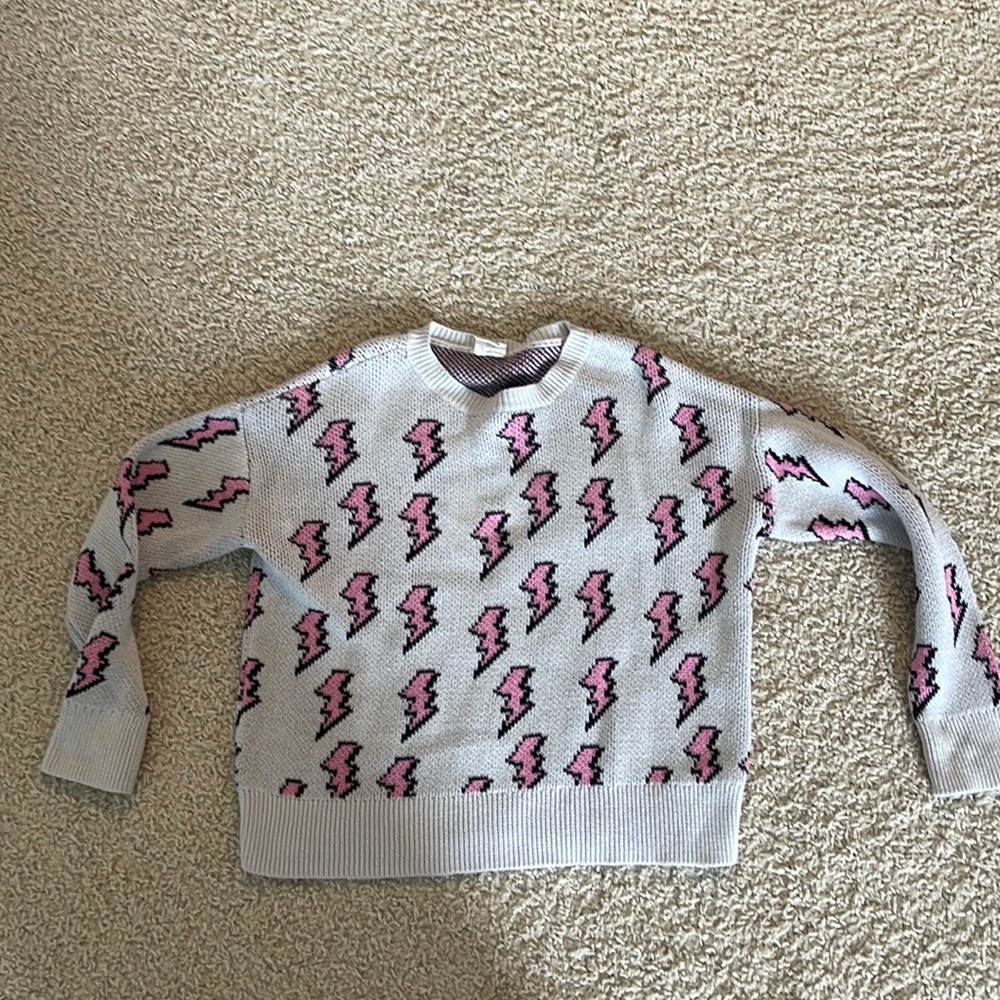 Stem lightning bolt sweater
